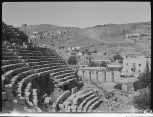 Teatre romà d’Amman. 1926<br><span style="font-size: small">Teatro romano de Amman. 1926<br>   Roman Theater of Amman. 1926</span>