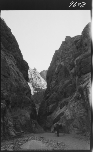 Wadi al-Islah, pujant cap al Sinaí. 1926<br><span style="font-size: small">Wadi al-Islah, subiendo hacia el Sinaí. 1926<br>   Wadi al-Islah, going up towards the Sinai. 1926</span>