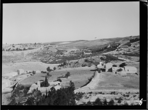 Vista panoràmica de Jerusalem<br><span style="font-size: small">Vista panorámica de Jerusalén<br>   Panoramic view of Jerusalem</span>